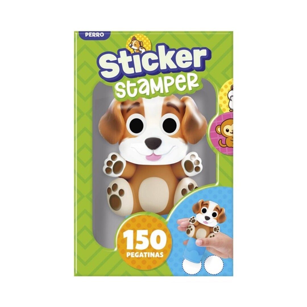 STICKER STAMPER - PERRO -
