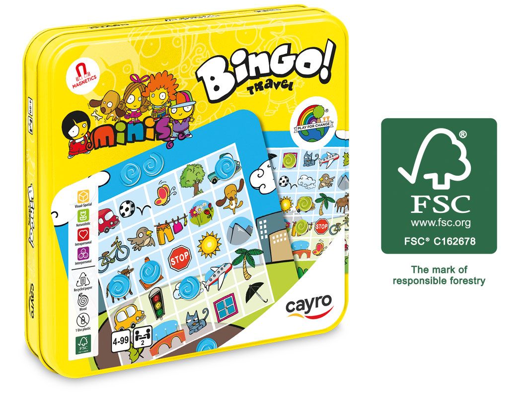 Bingo travel - caja metal - Cayro