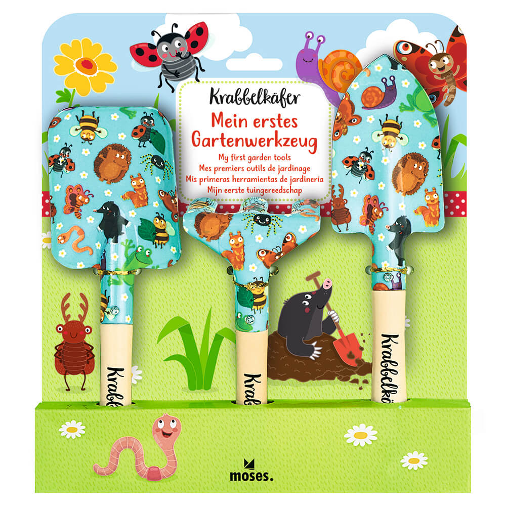 MIS PRIMERAS HERRAMIENTAS DE JARDINERÍA - MOSES