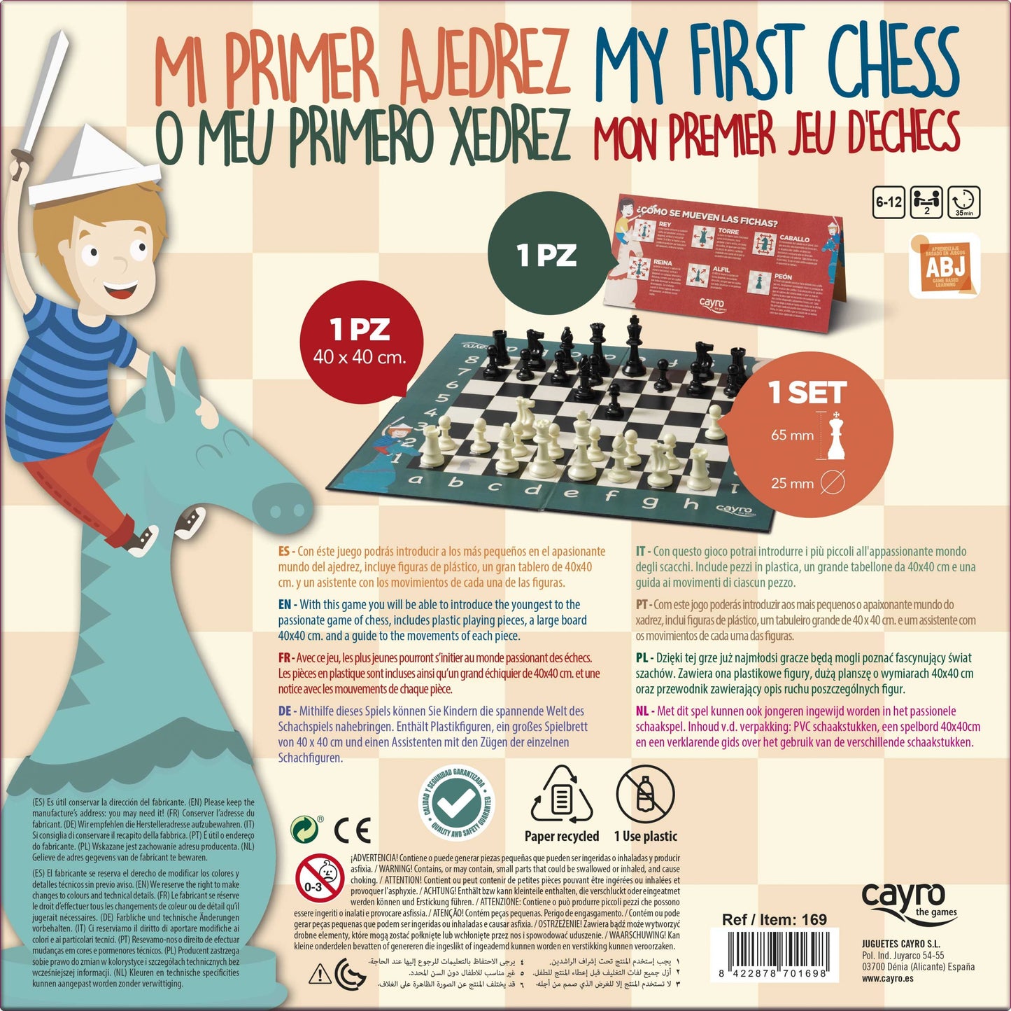 MI PRIMER AJEDREZ - CAYRO -