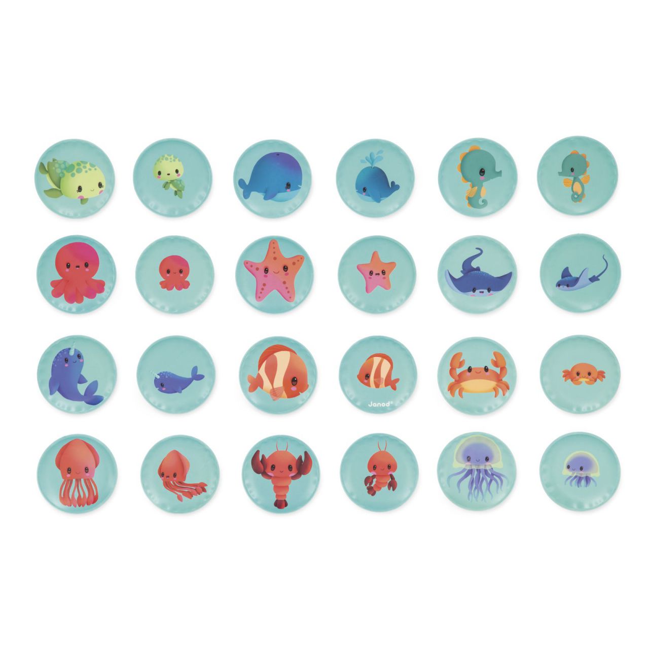 MIS ANIMALES BEBÉS - JUEGO DE MEMORIA PARA EL AGUA-