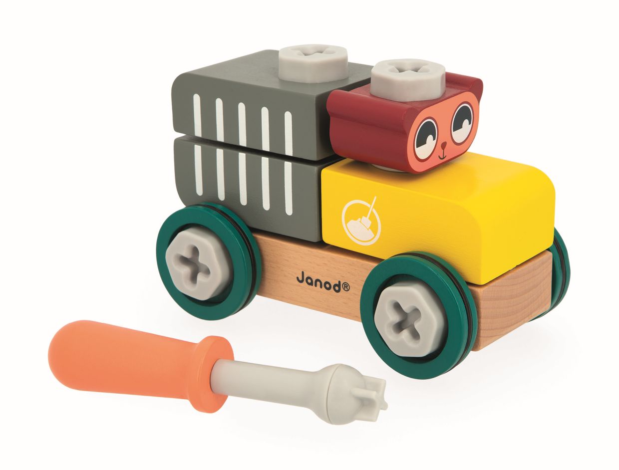 BRICO´KIDS - COCHE OSO PARA HACER BRICOLAJE