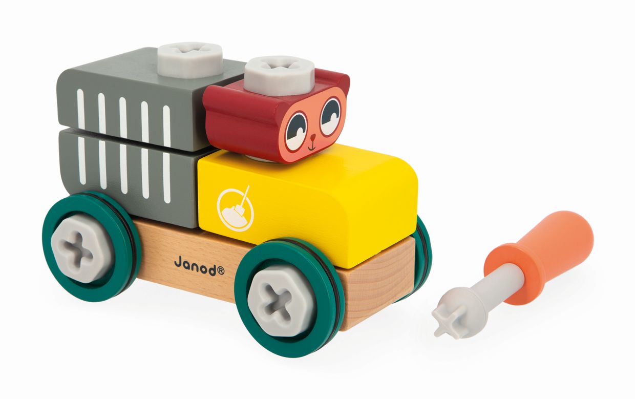BRICO´KIDS - COCHE OSO PARA HACER BRICOLAJE