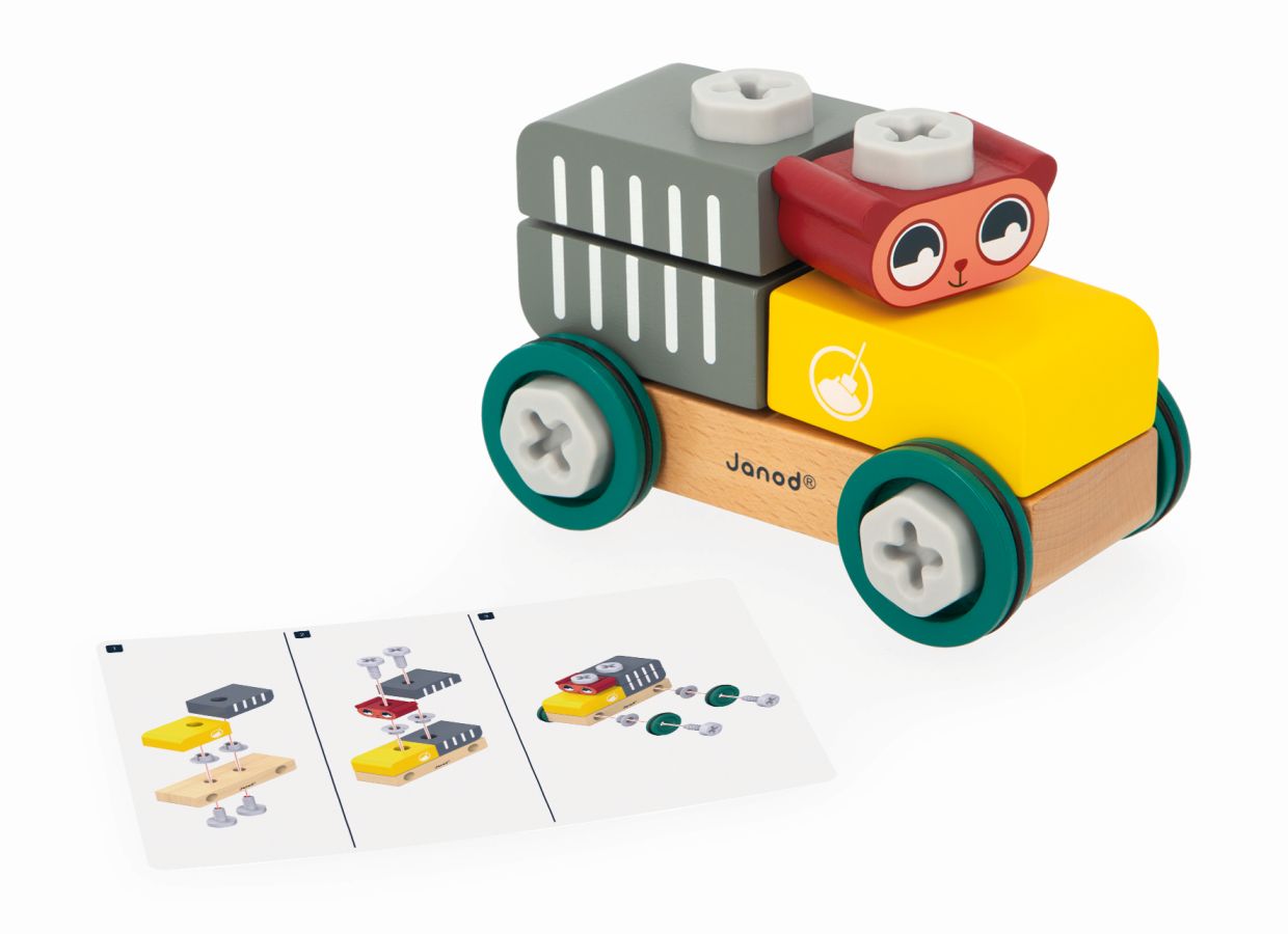 BRICO´KIDS - COCHE OSO PARA HACER BRICOLAJE