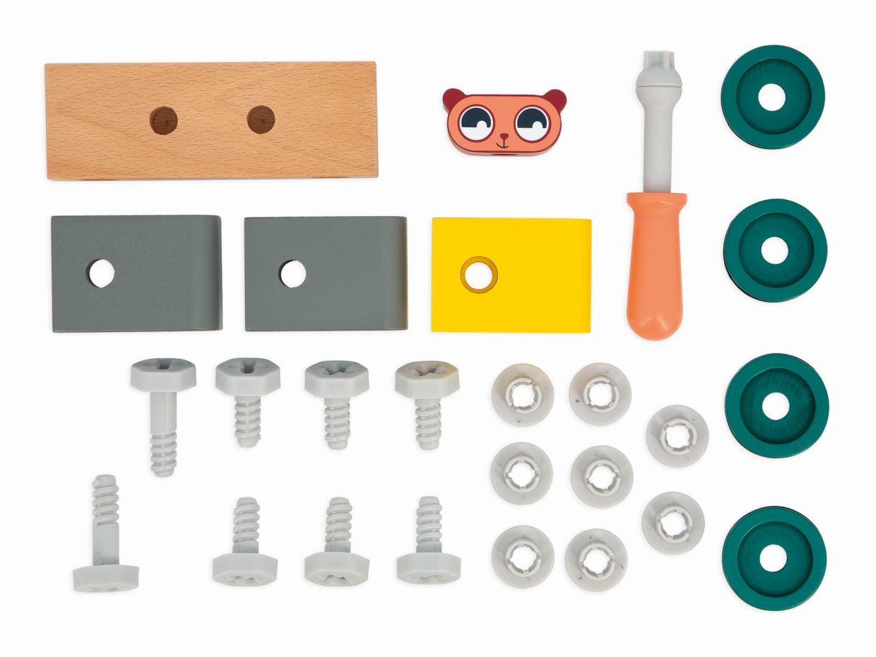 BRICO´KIDS - COCHE OSO PARA HACER BRICOLAJE