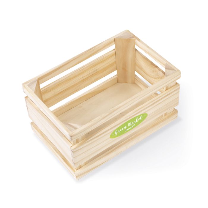 MAXI SET DE FRUTAS Y VERDURAS EN MADERA - JANOD -