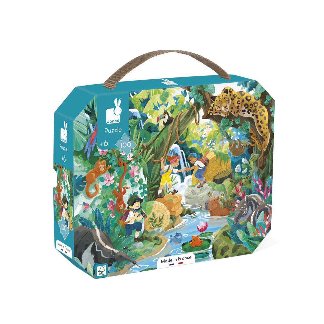 PUZZLE "AVENTURA INCA" - 100 PIEZAS - JANOD