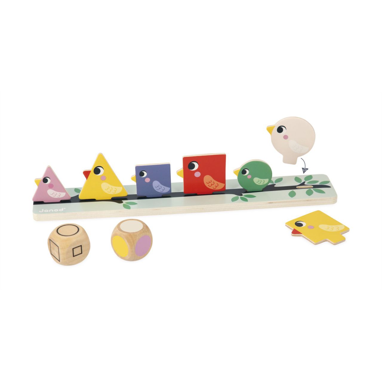 PÁJAROS - CLASIFICACIÓN DE FORMAS COLORES Y FORMAS - JUEGOS PEDAGÓGICOS ANOD