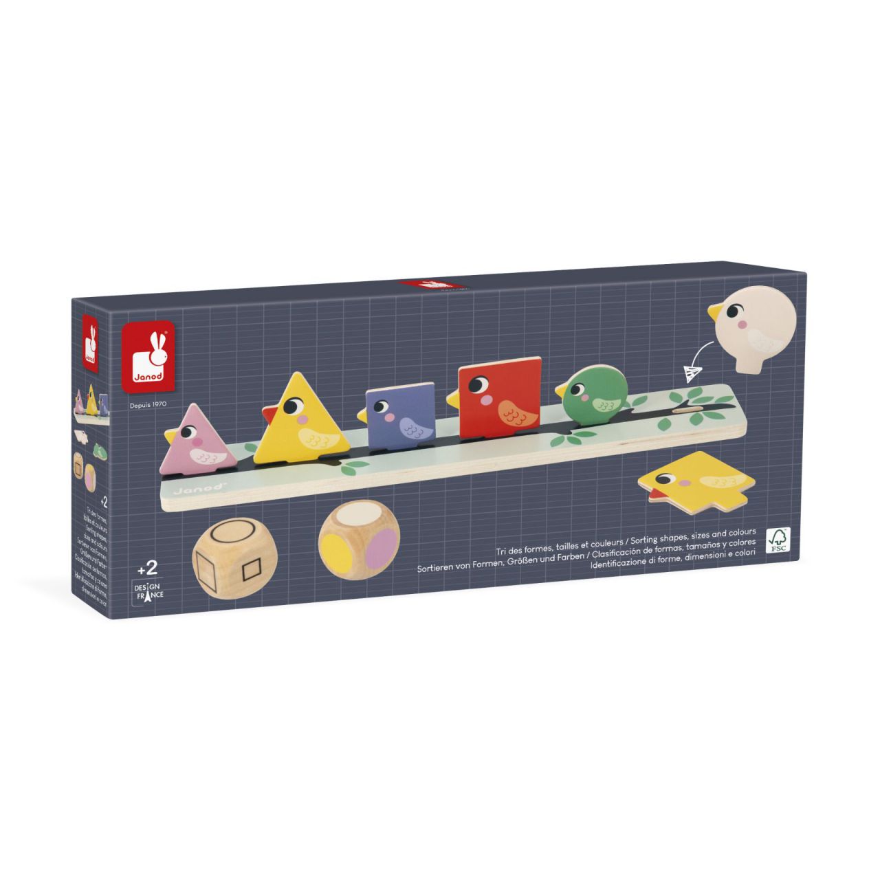 PÁJAROS - CLASIFICACIÓN DE FORMAS COLORES Y FORMAS - JUEGOS PEDAGÓGICOS ANOD