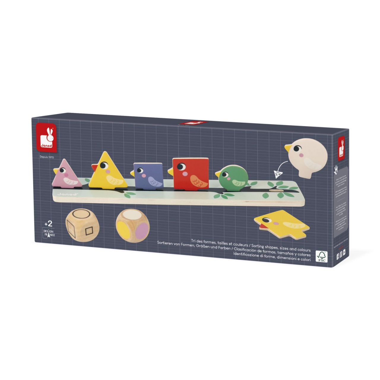 PÁJAROS - CLASIFICACIÓN DE FORMAS COLORES Y FORMAS - JUEGOS PEDAGÓGICOS ANOD