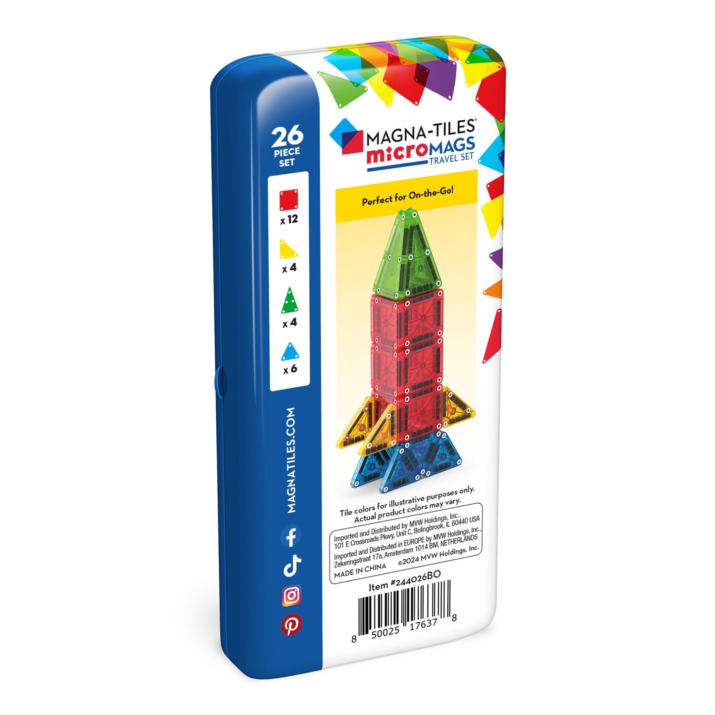 MAGNA-TILES MICRO - SET DE VIAJE