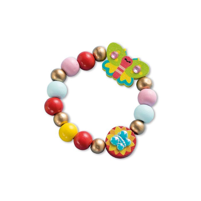 4 JOYAS DE MADERA PARA CREAR - FLOWER GARDEN -