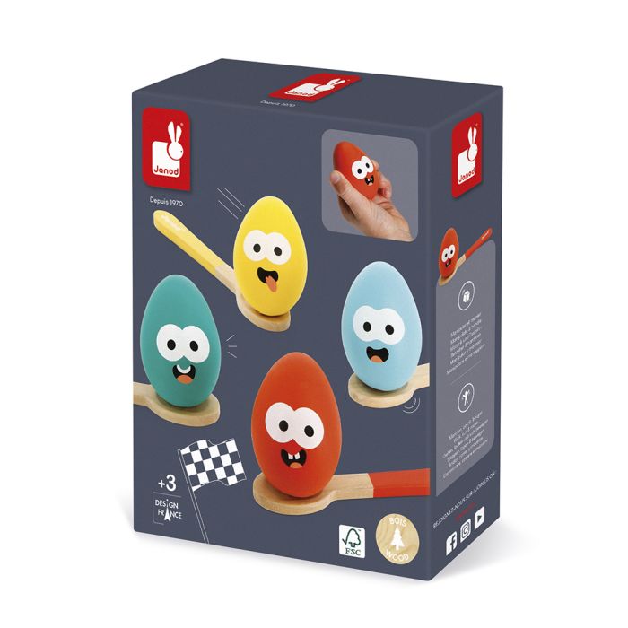 CARRERA DE CUCHARAS Y HUEVOS