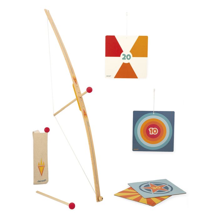 SET DE TIRO CON ARCO EN MADERA - JANOD -