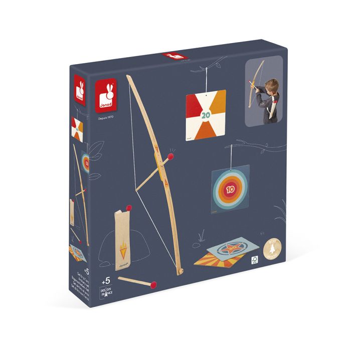 SET DE TIRO CON ARCO EN MADERA - JANOD -