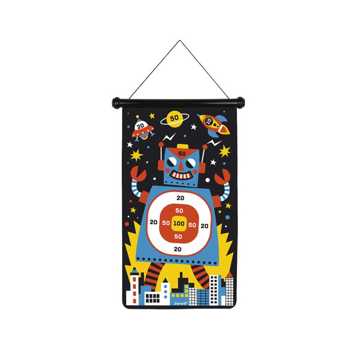JUEGO DE DARDOS MAGNÉTICOS - ROBOTS -