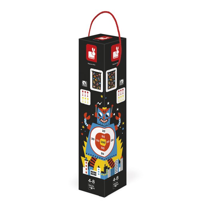 JUEGO DE DARDOS MAGNÉTICOS - ROBOTS -