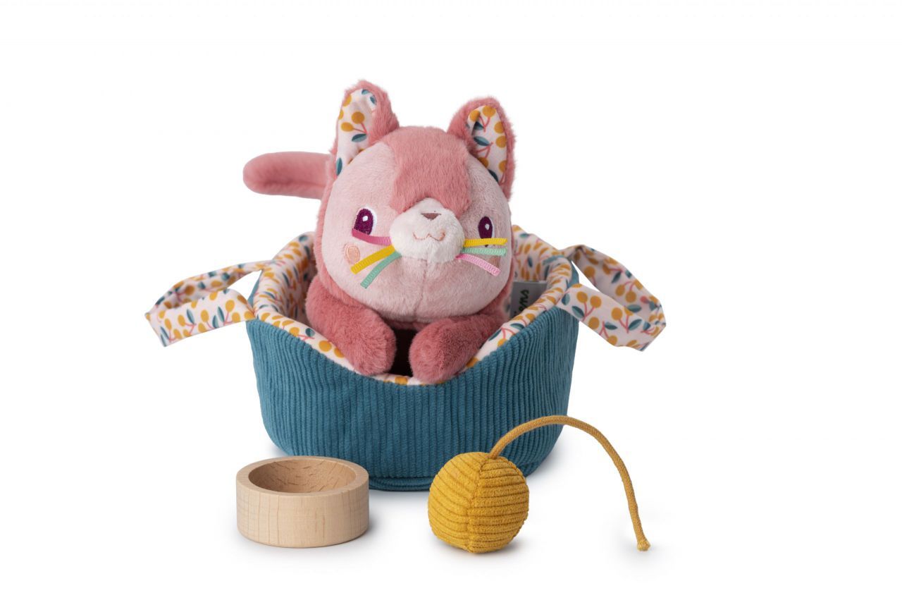 JEANNE EL GATO + CESTA + ACCESORIOS
