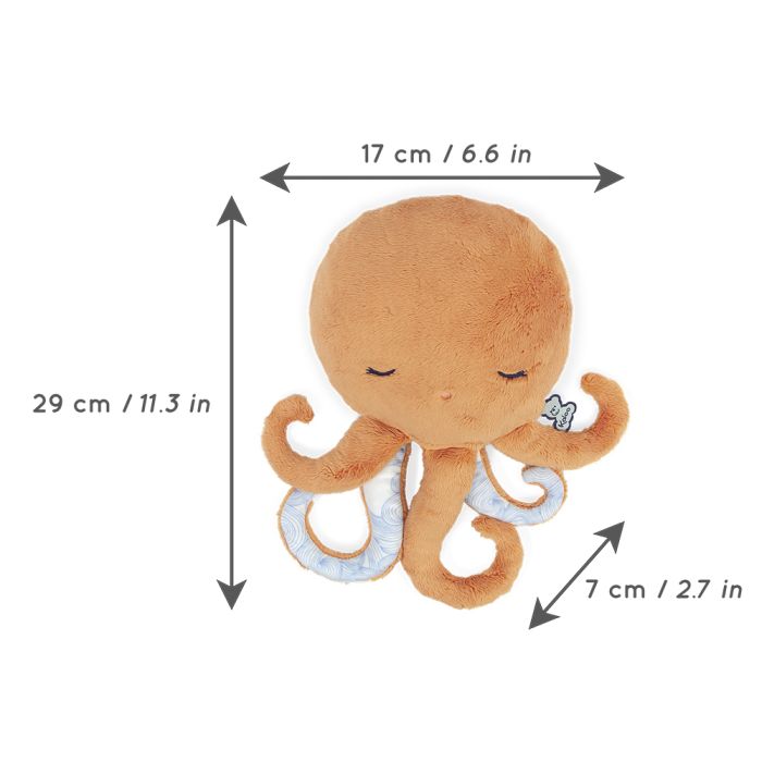 PULPO DE PELUCHE TRANQUILIZANTE- COJÍN TÉRMICO -KALOO