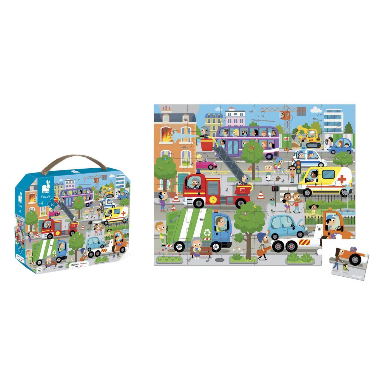 PUZZLE CIUDAD - 36 PIEZAS - JANOD