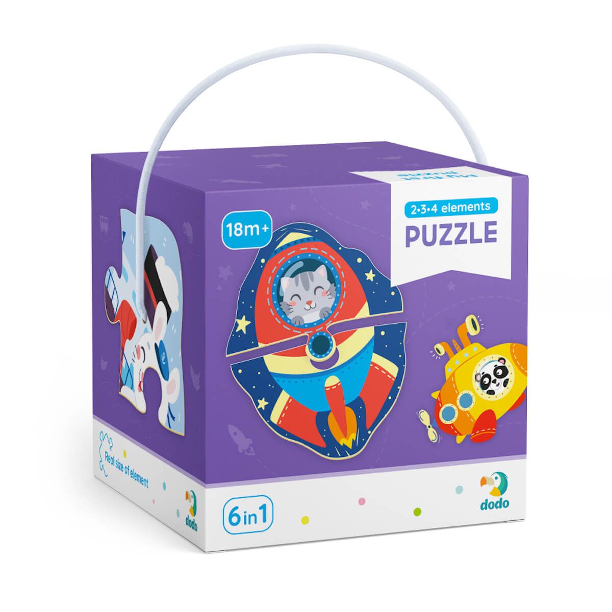 MEDIOS DE TRANSPORTES - PUZZLE PROGRESIVO