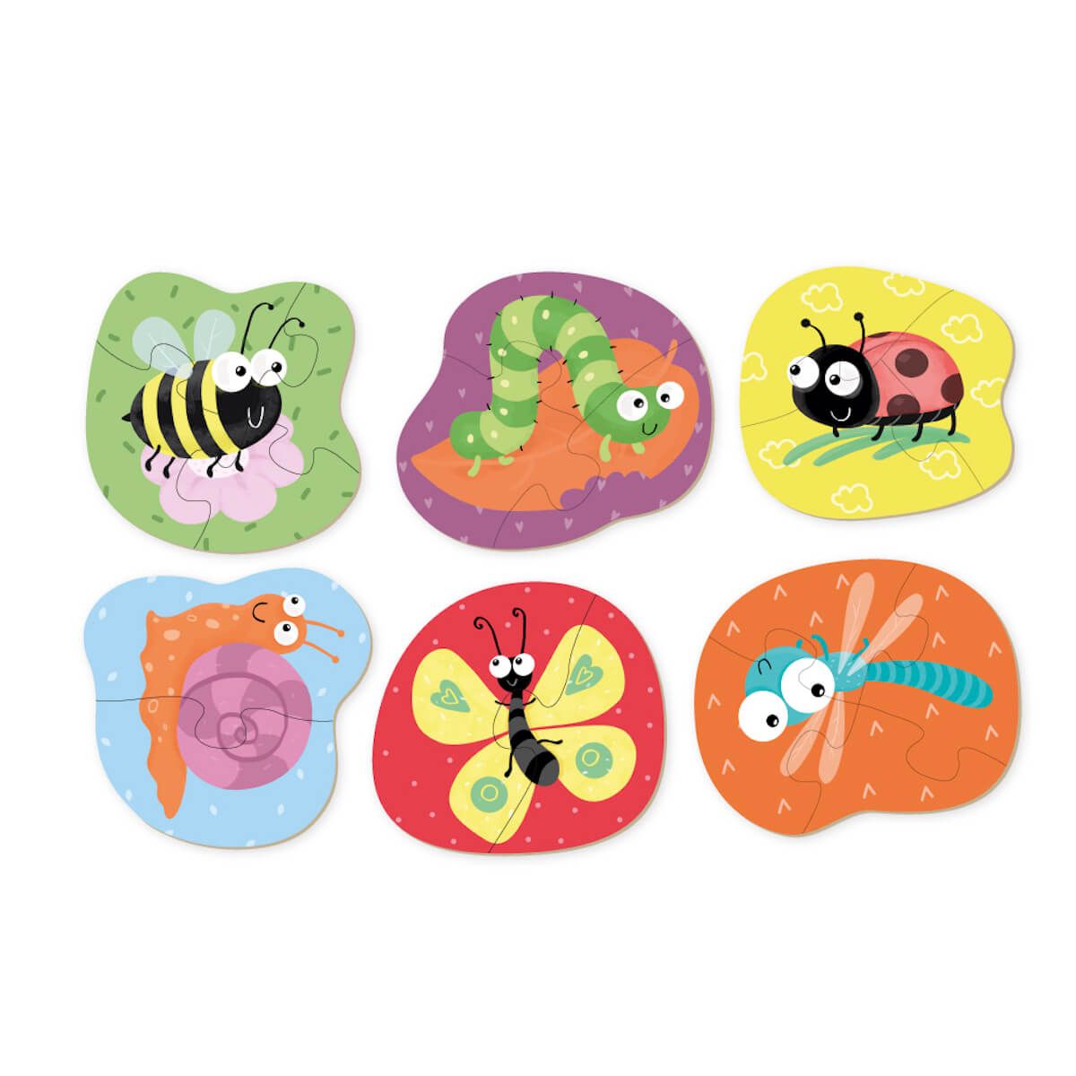 INSECTOS- PUZZLE PROGRESIVO
