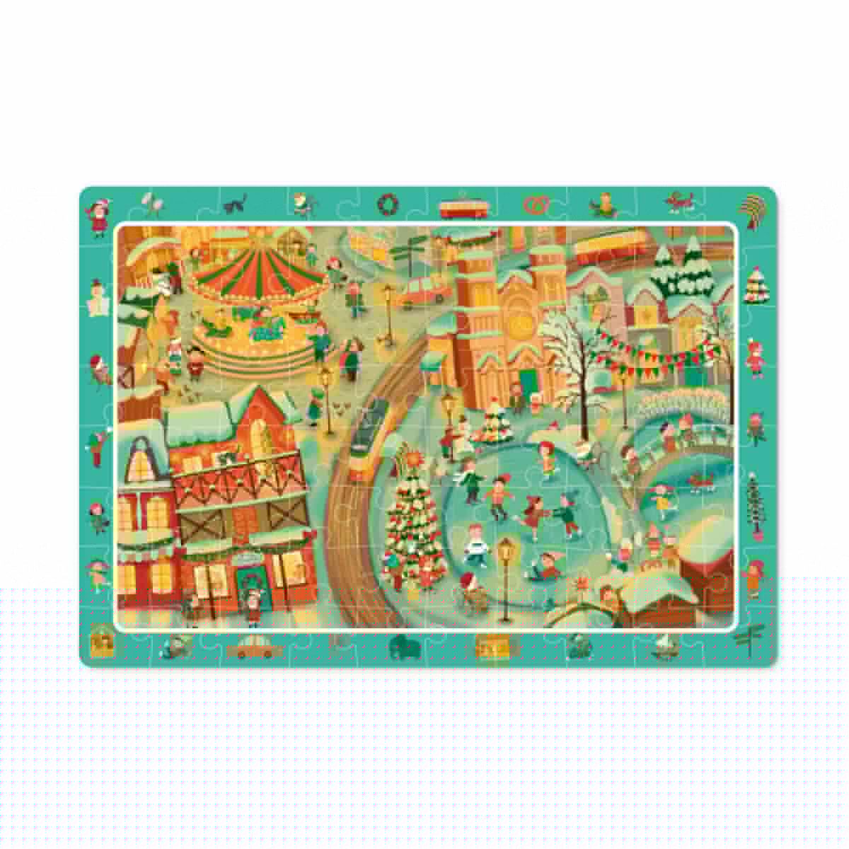 INVIERNO EN LA CIUDAD- PUZZLE DE OBSERVACIÓN