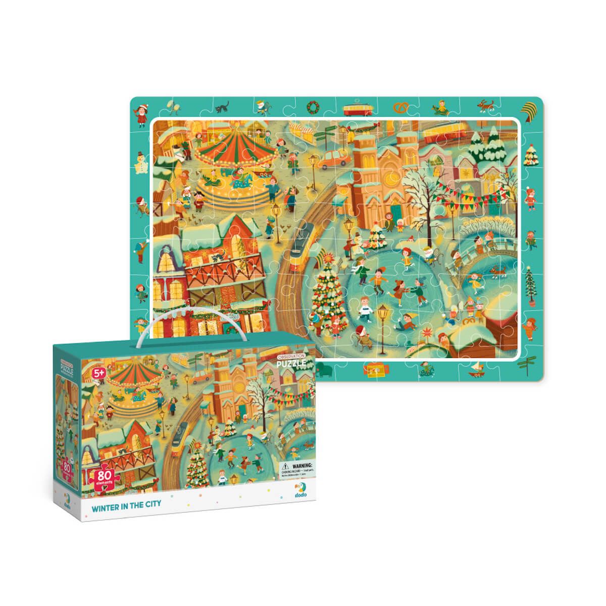 INVIERNO EN LA CIUDAD- PUZZLE DE OBSERVACIÓN