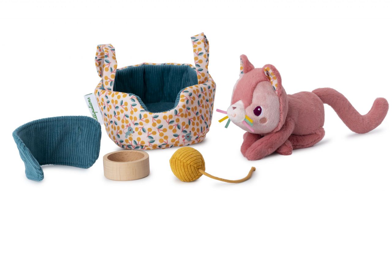 JEANNE EL GATO + CESTA + ACCESORIOS