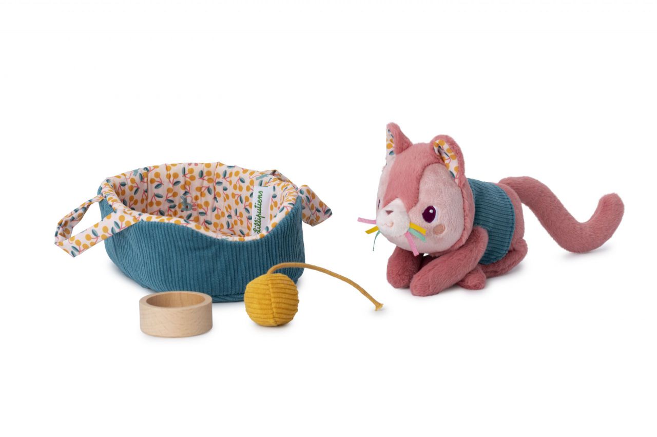 JEANNE EL GATO + CESTA + ACCESORIOS