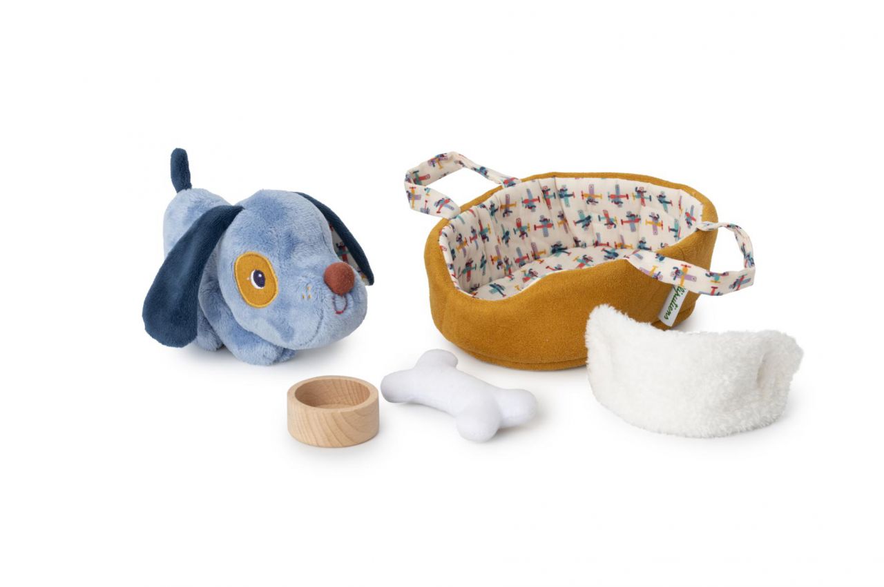 JULES EL PERRO + CESTA + ACCESORIOS - LILLIPUTIENS
