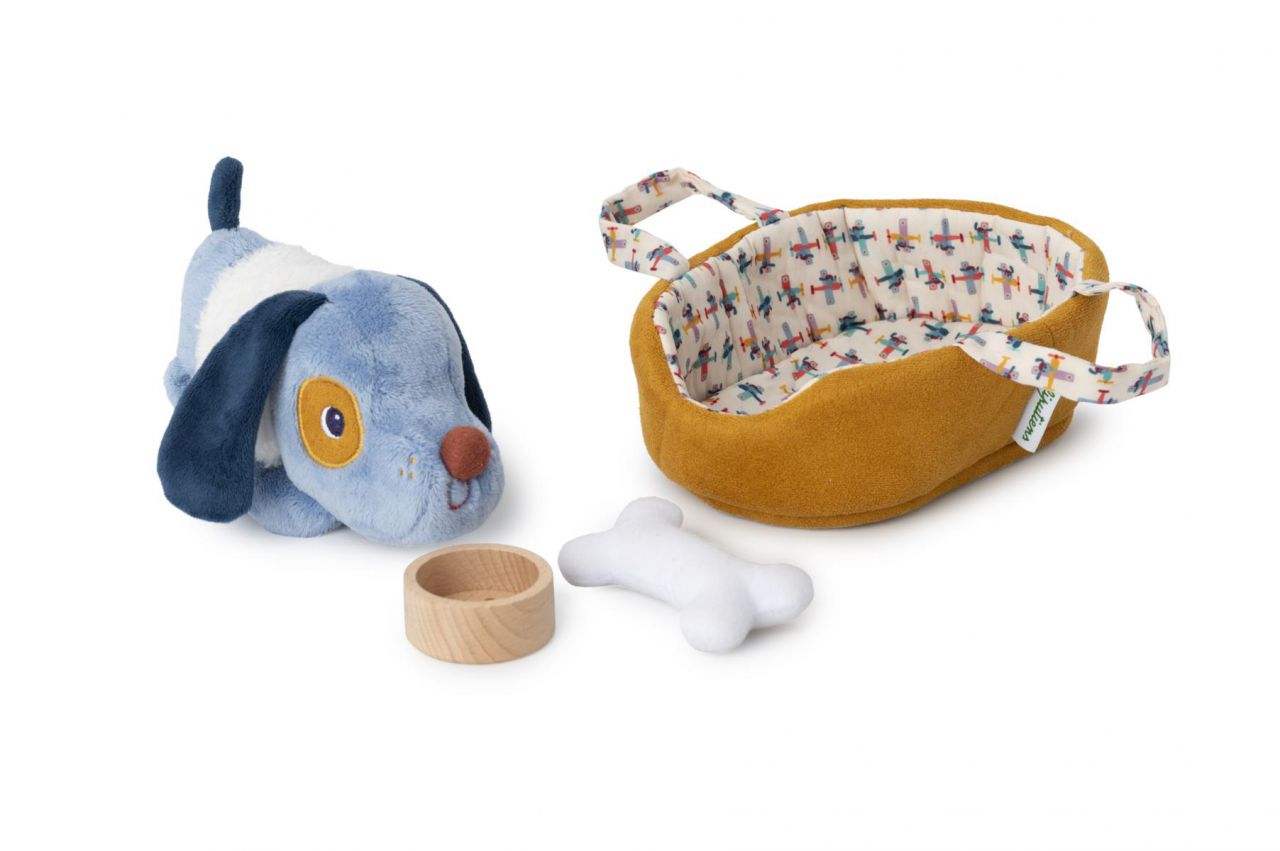 JULES EL PERRO + CESTA + ACCESORIOS - LILLIPUTIENS