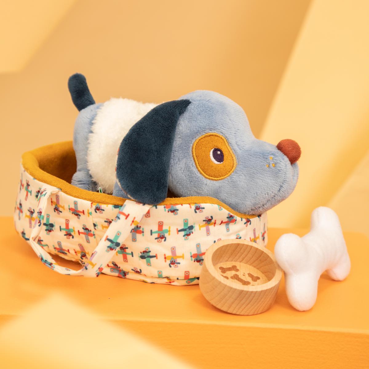 JULES EL PERRO + CESTA + ACCESORIOS - LILLIPUTIENS