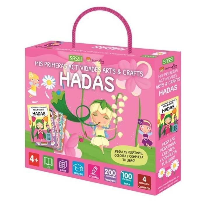 HADAS - MIS PRIMERAS ACTIVIDADES ARTS & CRAFTS - MANOLITO BOOKS