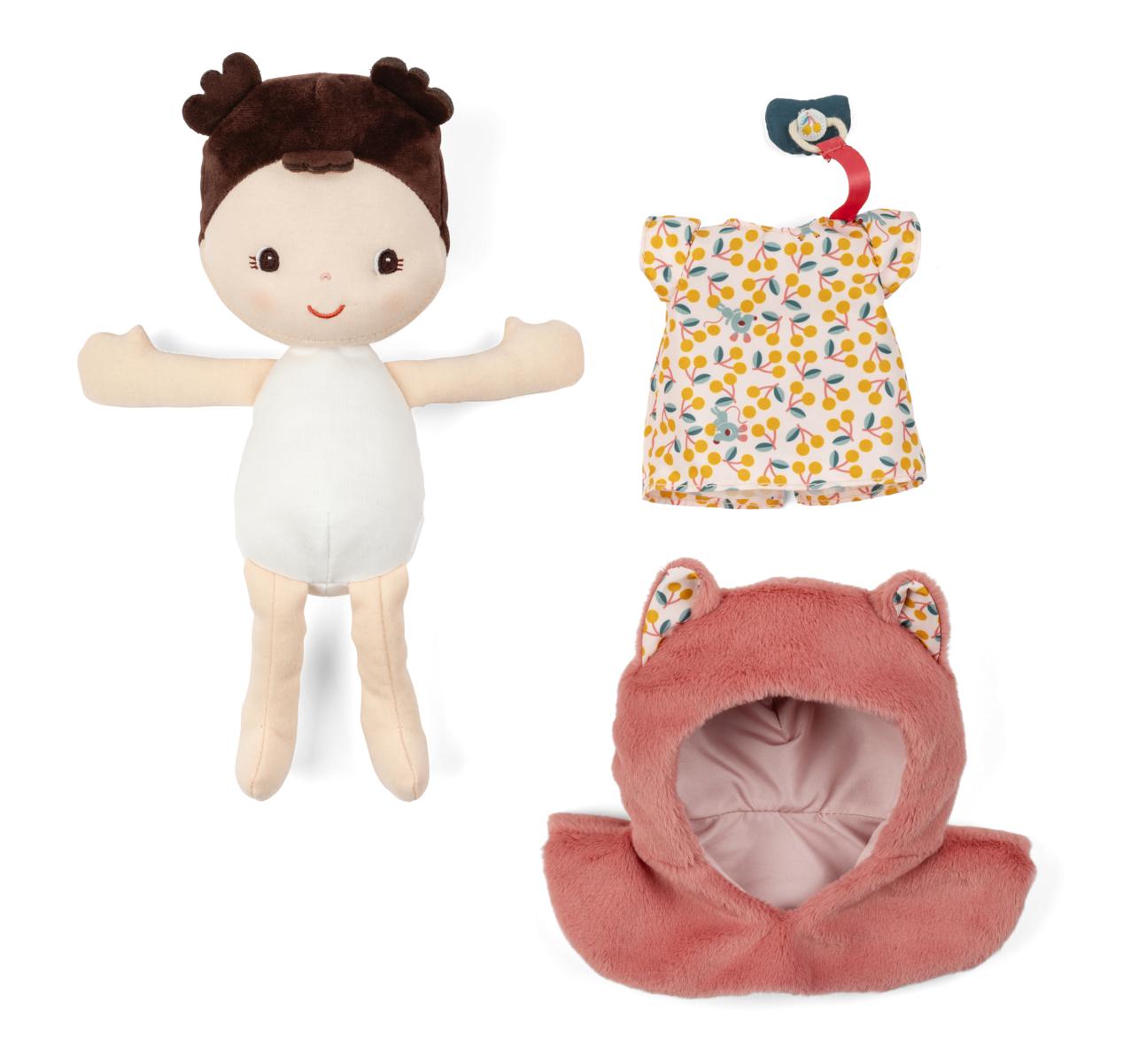 JEANNE - MUÑECA + PORTA BEBÉ - LILLIPUTIENS