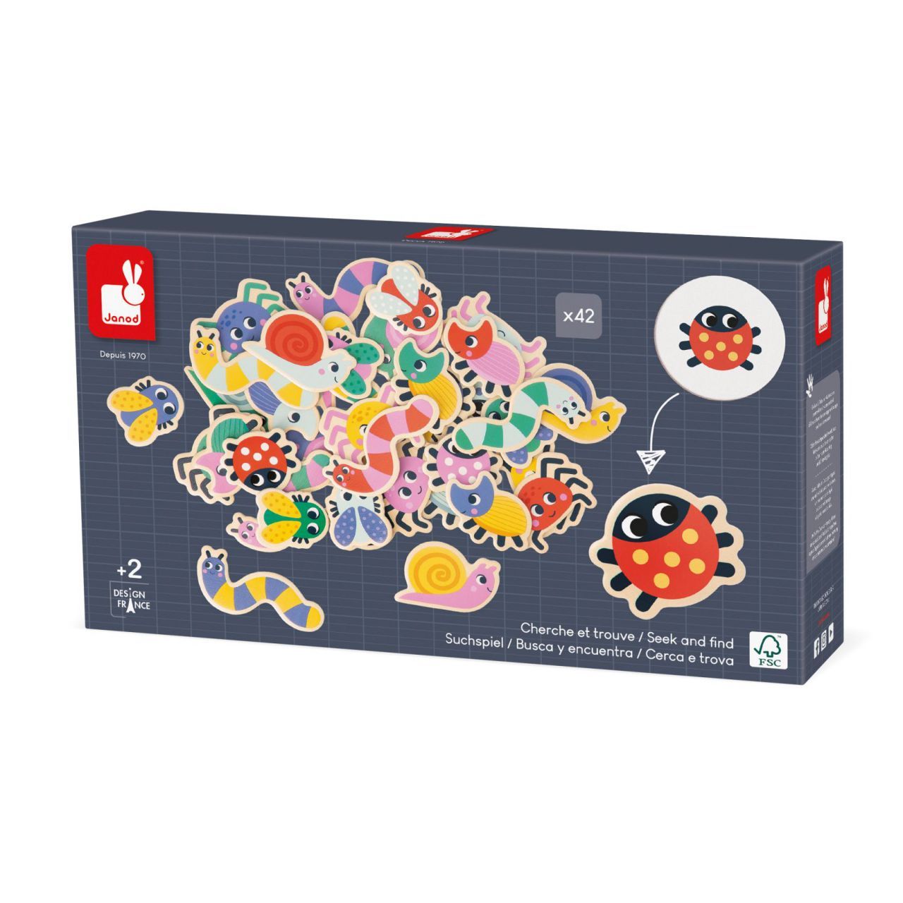 BUSCA Y ENCUENTRA - EL JARDÍN - JUEGOS PEDAGÓGICOS JANOD -