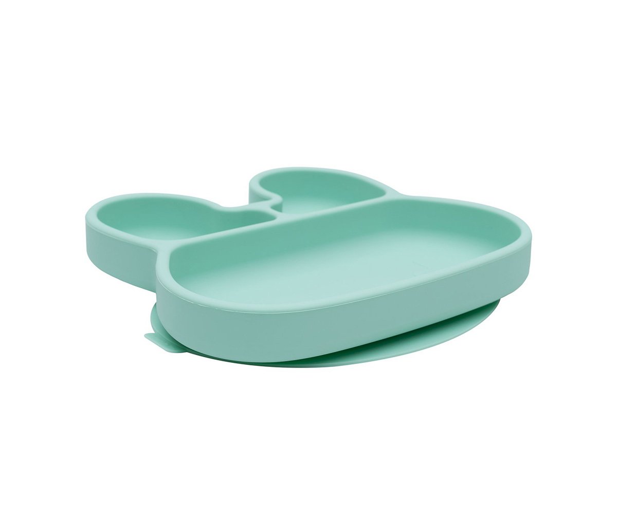 Plato con Ventosa Conejito Mint - We Might Be Tiny