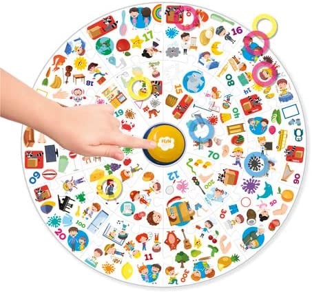 BÚHO-PUZZLE BOTÓN - 200 PALABRAS INGLÉS ESPAÑOL