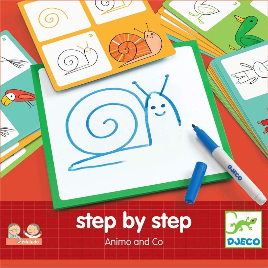 STEP BY STEP ANIMALES - DJECO