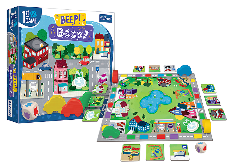 BEEP! BEEP! - MIS PRIMEROS JUEGOS DE MESA - TREFL