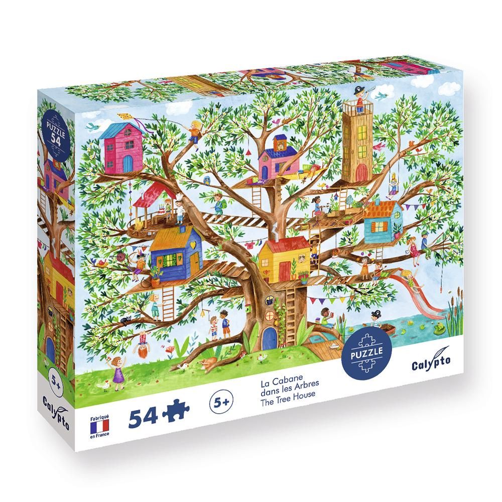 LA CASA DEL ÁRBOL - PUZZLE 54 PIEZAS - CALYPTO