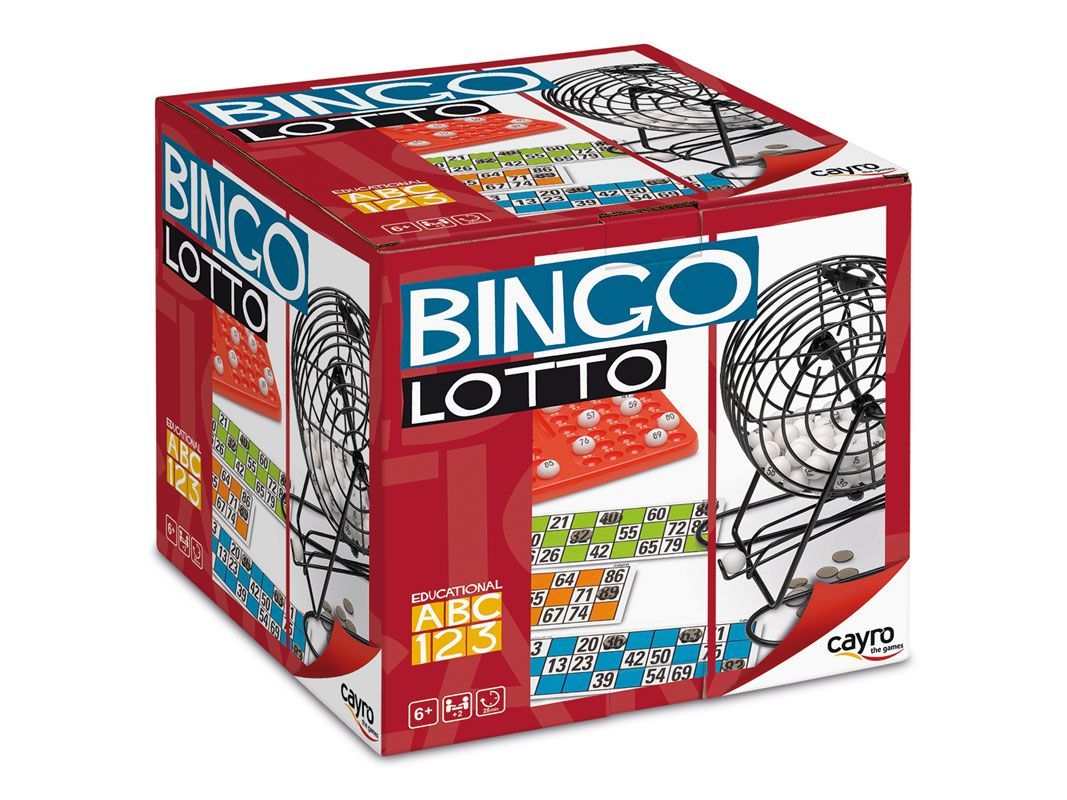 BINGO BOMBO METAL - LÍNEA CLÁSICA CAYRO -