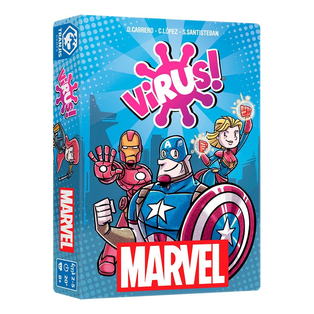 VIRUS MARVEL - JUEGO DE CARTAS -
