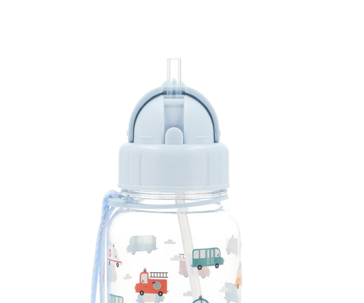 Botella Plástico City Cars - Tutete