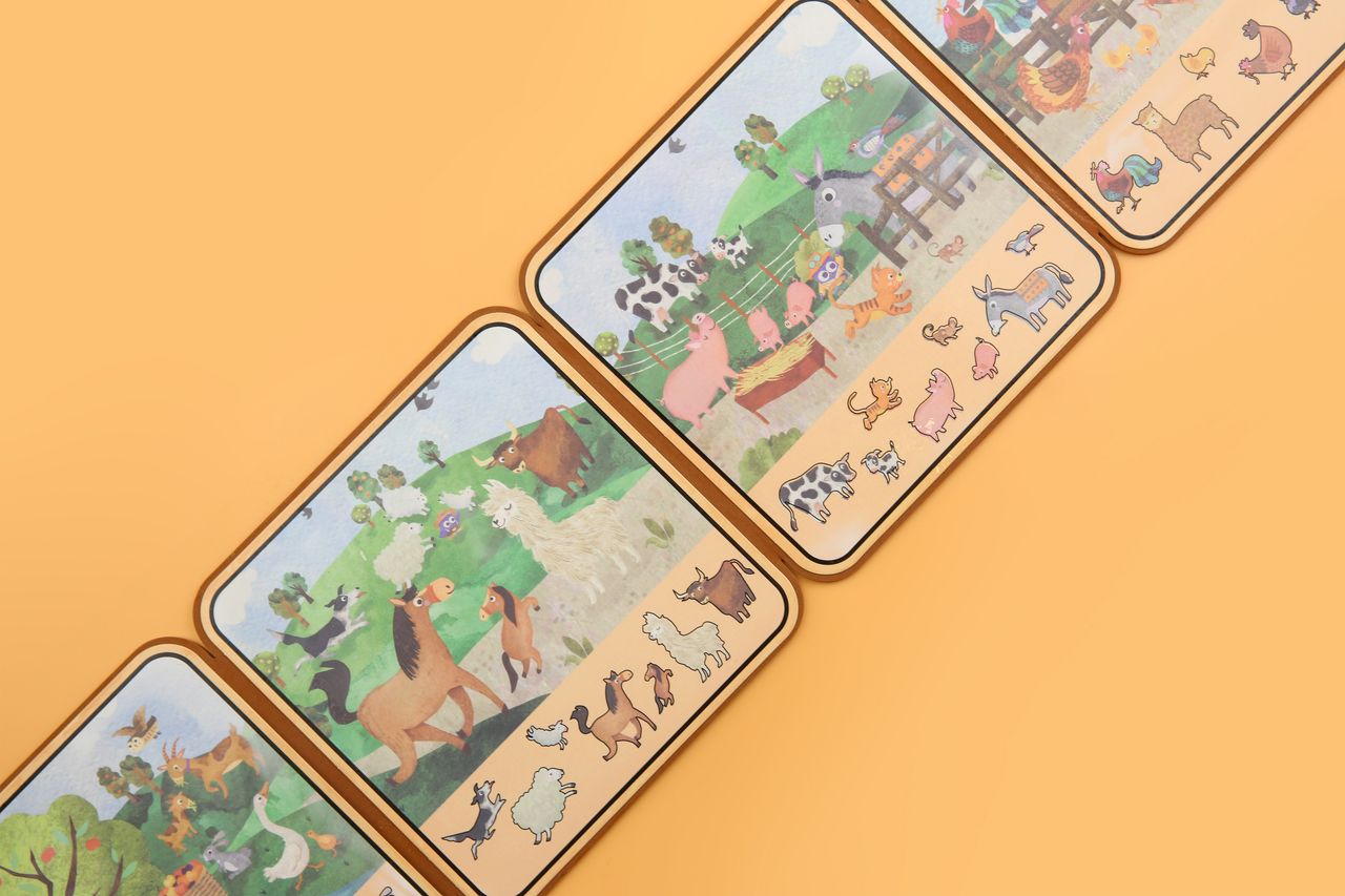 LIBRO DE DIBUJO MÁGICO-ANIMALES DE LA GRANJA