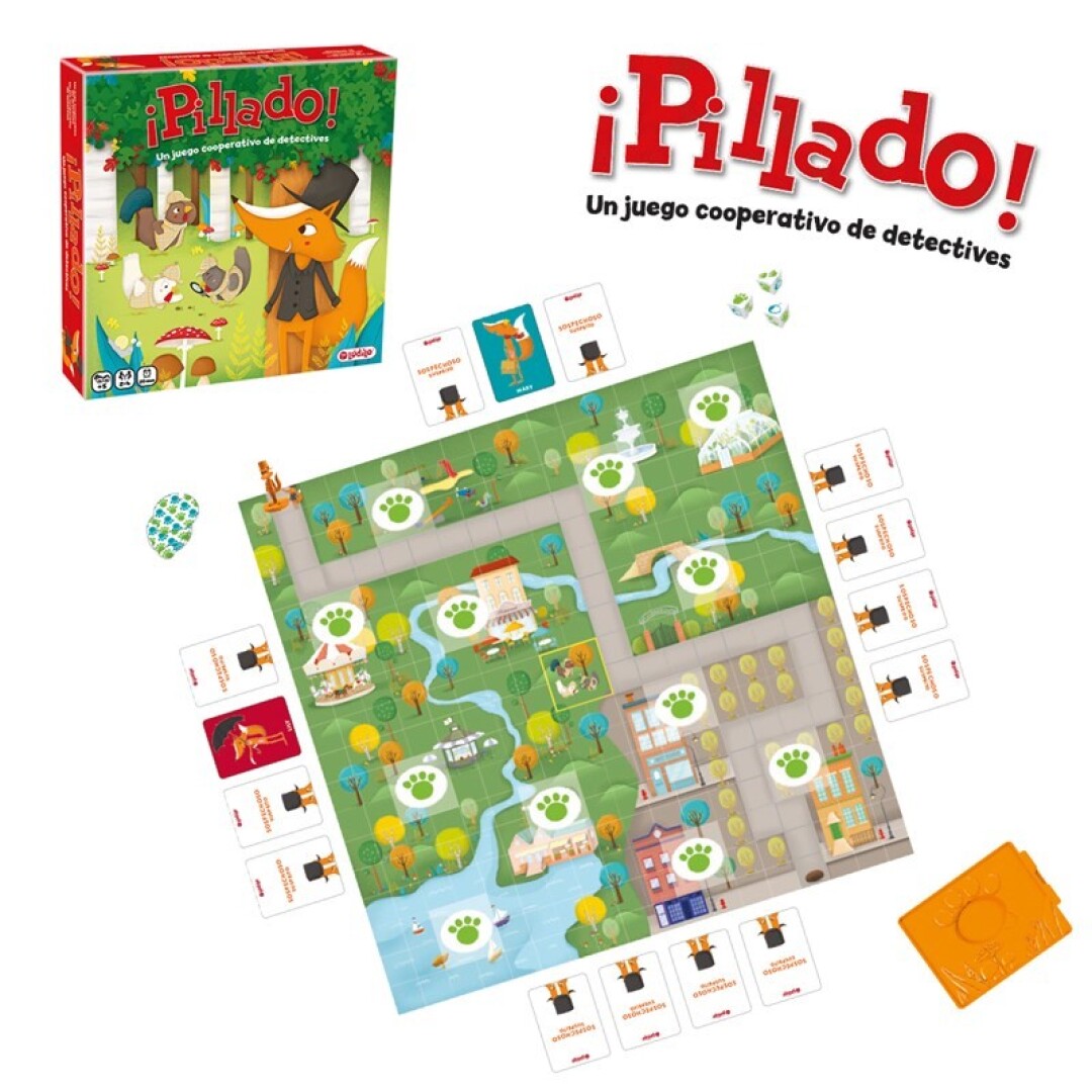 PILLADO - JUEGO COOPERATIVO-