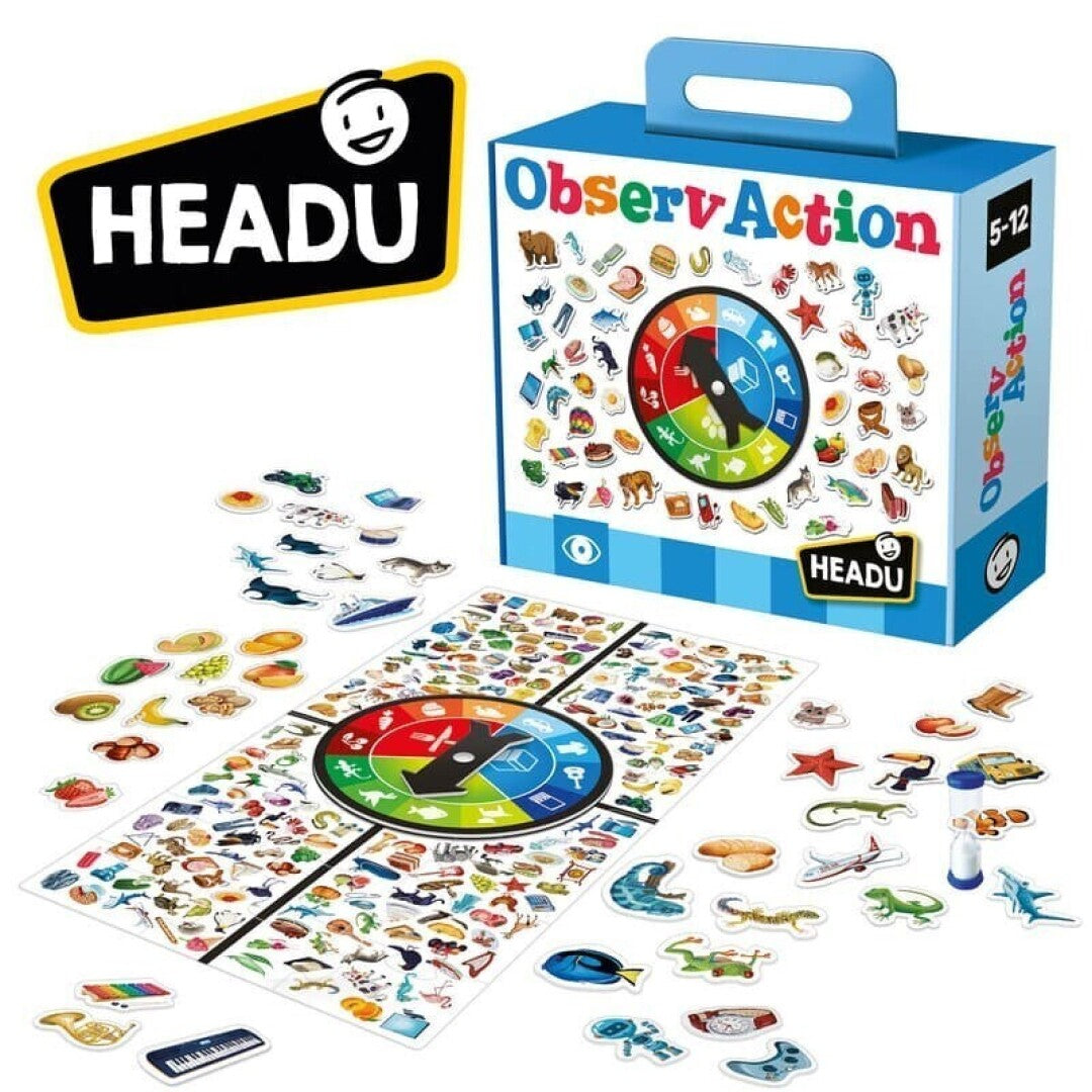 OBSERVACTION - CONCENTRACIÓN Y LÓGICA - HEADU