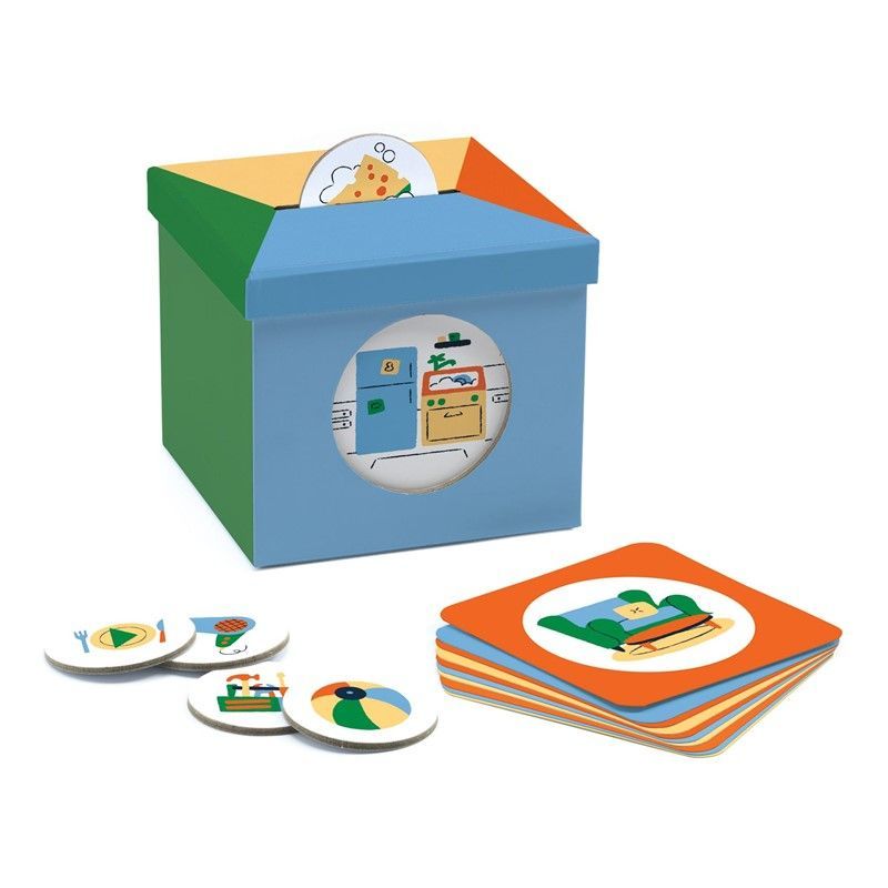 EDULUDO KIOUKOI CASA - JUEGO DE CLASIFICACIÓN DJECO