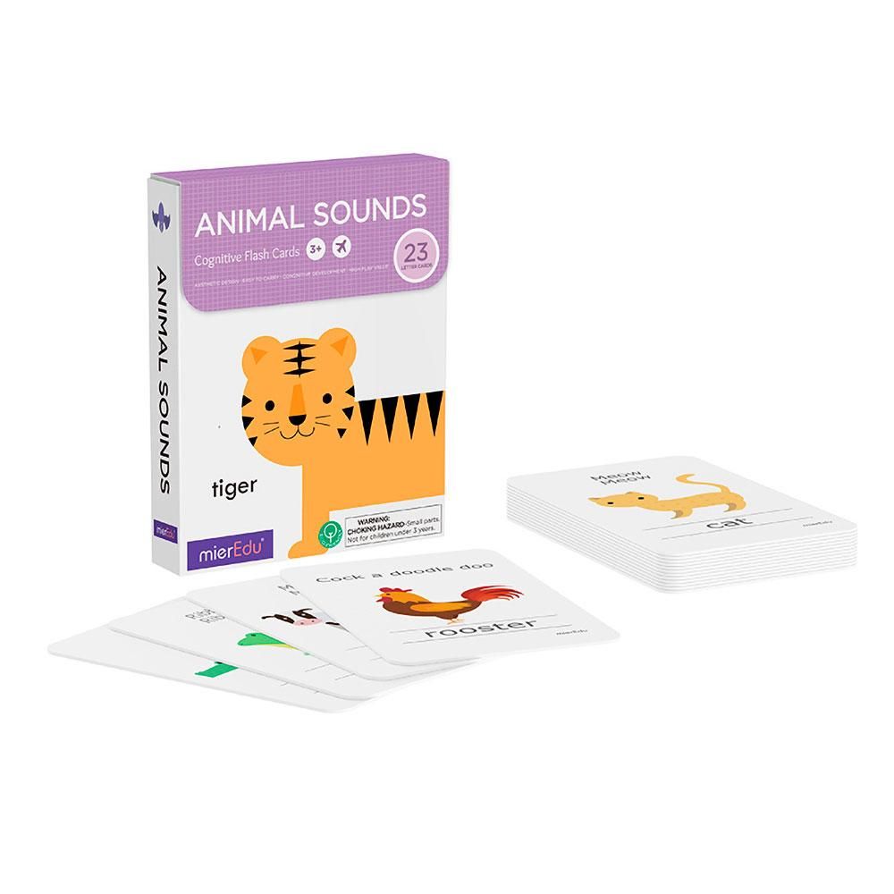 TARJETAS MIRO Y APRENDO - SONIDOS DE ANIMALES