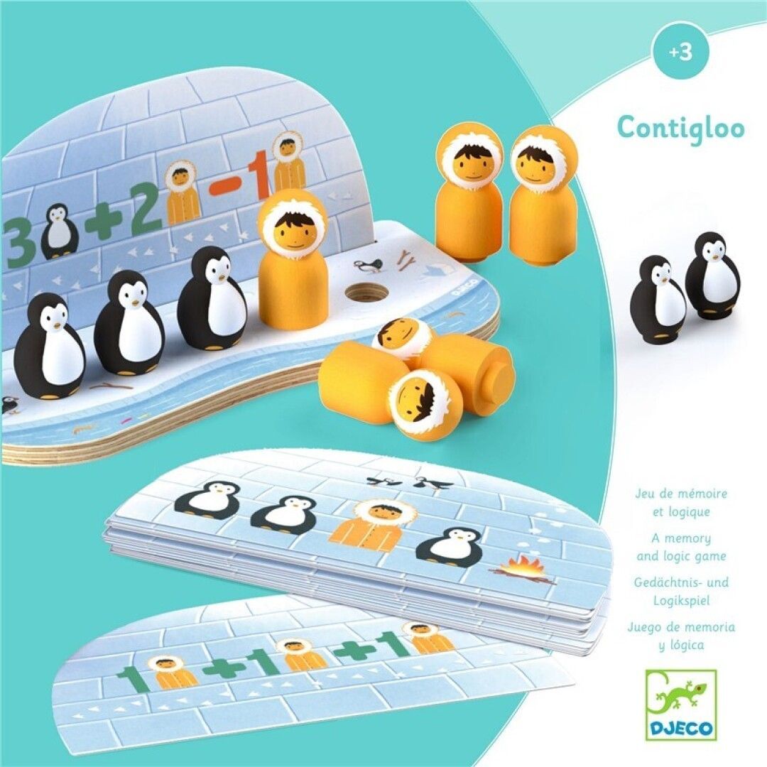 CONTIGLOO - JUEGO DE CONTEO - DJECO